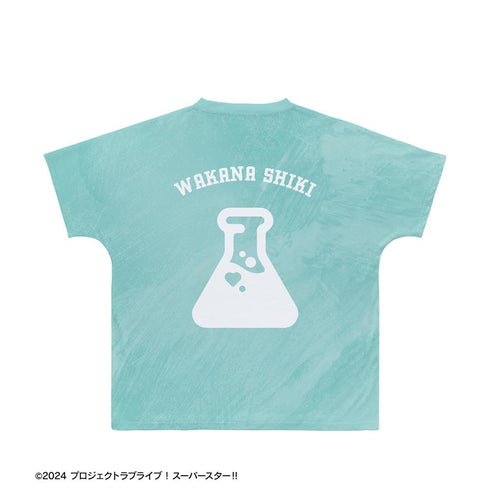 『ラブライブ!スーパースター!!』描き下ろし 若菜四季 スーパースター!!ver. Ani-Art フルグラフィックTシャツユニセックス